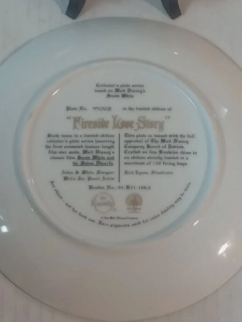Disney Snow White & Seven Dwarfs Plates